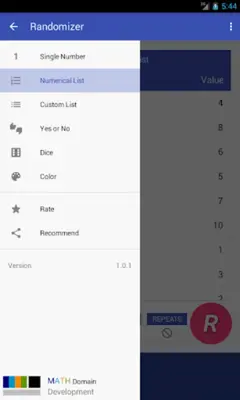 Randomizer android App screenshot 14